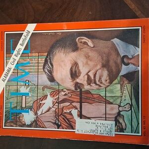 1963 TIME Magazine  - Governor Wallace - Alabama: Civil Rights Battlefield